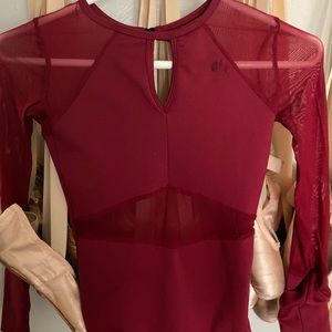 Maroon Five Dancewear Leotard size Adult PA (XS)